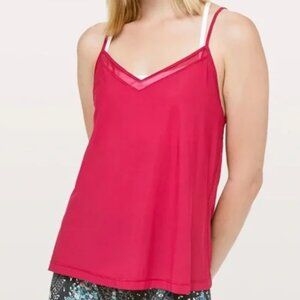 Lululemon Red Final Count Tank Top